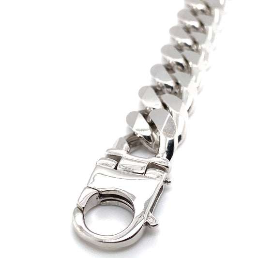 Armband 925/ – Silber Panzerketten Muster