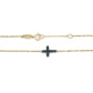 Armband 585/-Gold Kreuz