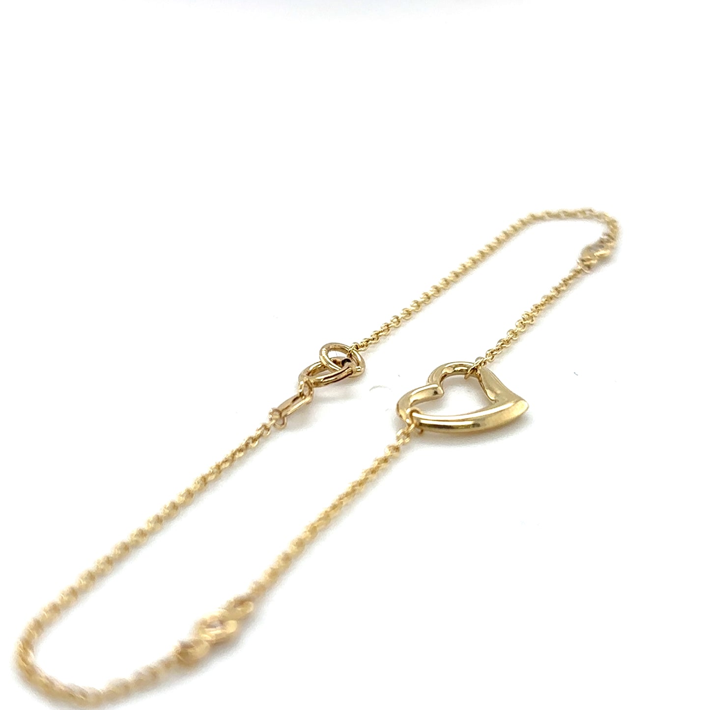 Armband 585/-Gold Herz