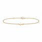 585 Gelbgold Armband Kreuz 