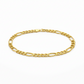585 Gelbgold Armband – Figaro Design – 20 cm