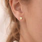 585 Gelbgold Herz Ohrstecker