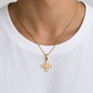 Jerusalem Kreuzanhänger 585/-Gold