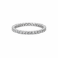 585 Weißgold Ring mit 0,49ct. Labordiamanten