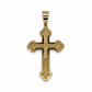 585er Gold Kreuz mit Corpus 