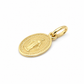 Marienmedaille 585 Gelbgold liegende Ansicht