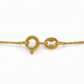 585 Gelbgold Kette mit Citrin & Brillant 0,09 ct WP – 42 cm