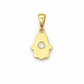 Fatima Hand Anhänger 585 Gelbgold