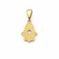Fatima Hand Anhänger 585 Gelbgold