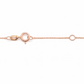 585 Roségold Kette mit Zirkonia Anhänger – klassischer Solitär