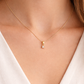 585 Gelbgold Kette mit Zirkonia Anhänger – klassisch & fein