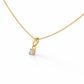 585 Gelbgold Kette mit Zirkonia Anhänger – klassisch & fein