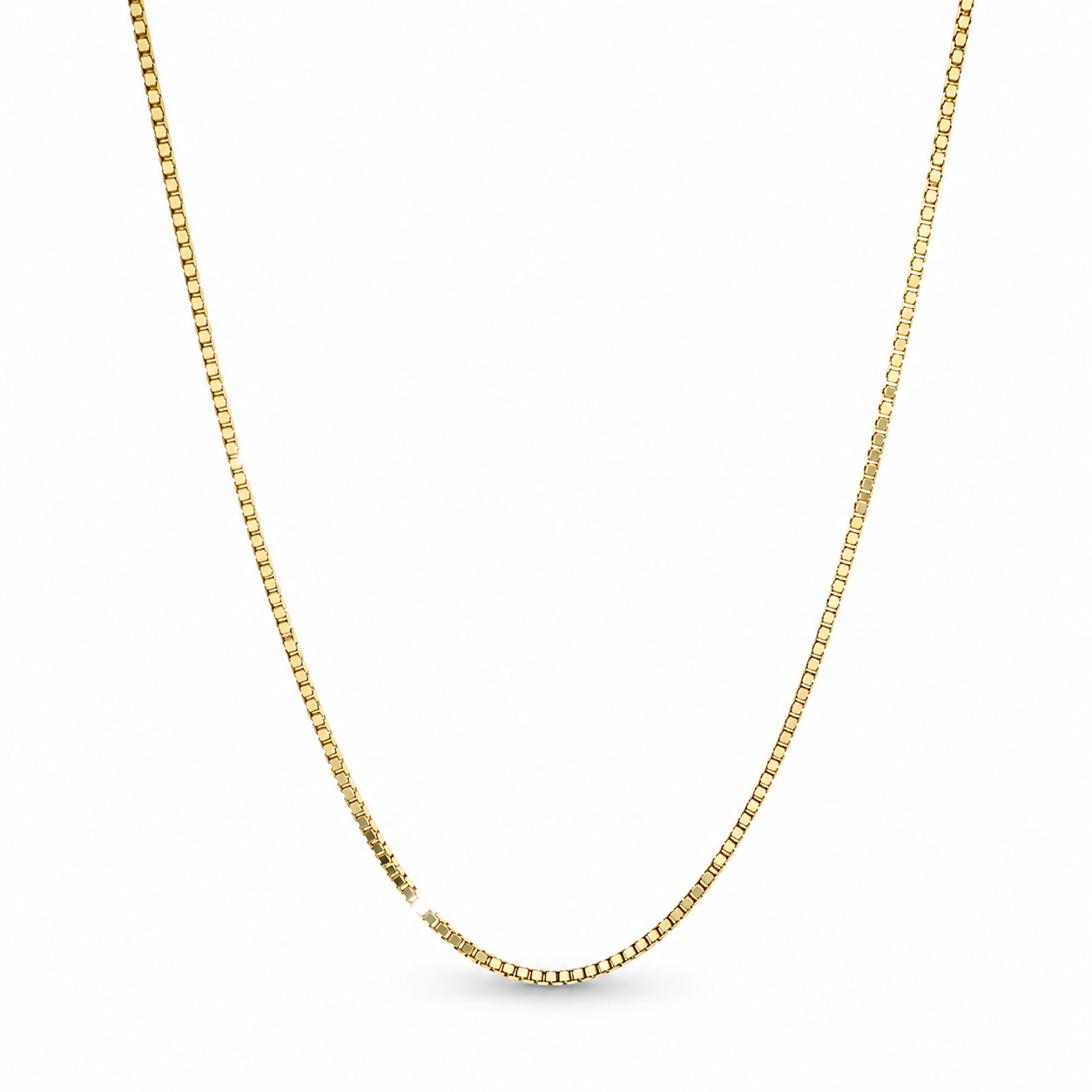 Venezianerkette 585 Gelbgold 0,7 mm 45 cm
