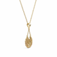 585 Gelbgold Engelsflügel Kette – 45 cm