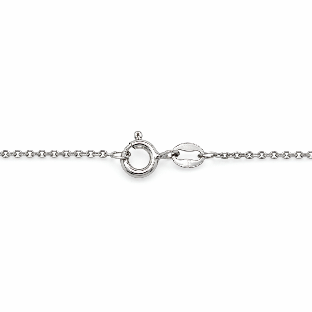 Silberkette mit Kreuz-Anhänger & Zirkonia – 42 cm