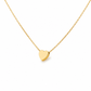 Herzkette Damen 585 Gelbgold – feine Goldkette mit Herz