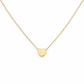 Herzkette Damen 585 Gelbgold – feine Goldkette mit Herz
