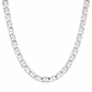 925 Silber Kette rhodiniert 5 mm massiv – 60 cm