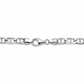 925 Silber Kette rhodiniert 5 mm massiv – 60 cm