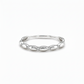 Brillantring 585 Weißgold mit 0,07 ct Brillanten W/SI – Größe 54