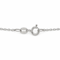 925 Silber Kette rhodiniert Kreuz mit Zirkonia – 45 cm