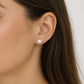 585 Gelbgold Ohrstecker mit Süßwasserzuchtperlen – 6–7 mm – Damen