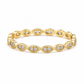Memoire Ring 585 Gelbgold mit Zirkonia Größe 52