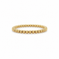 Beweglicher Kugelring aus 585 Gelbgold
