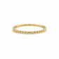 Damenring aus Gold mit halbem Kugeldesign