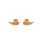 585 Gelbgold Ohrstecker Engelsflügel – 12,5 mm filigran & symbolisch