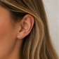 585 Gelbgold Ohrstecker Engelsflügel 12,5 mm filigran
