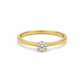 Solitärring 750 Gelbgold 0,20 ct Brillant G VS