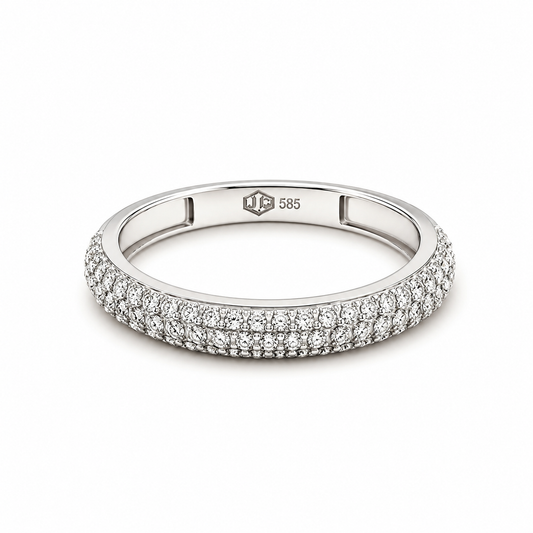 Ring 585/-Weißgold