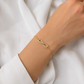 Goldarmband 585 Gelbgold mit Infinity-Motiv