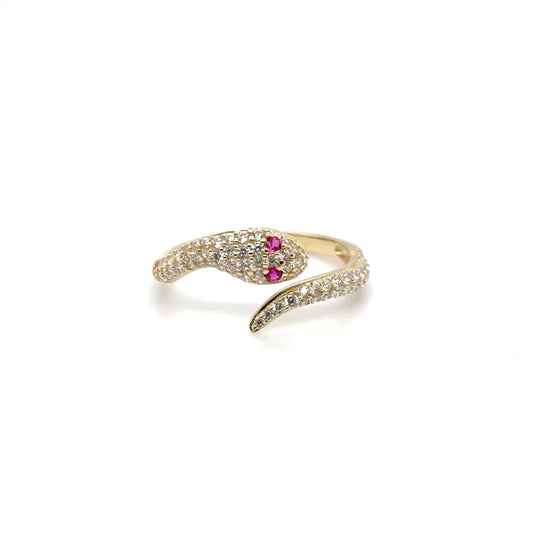 Ring 585/-Gold Schlangendesign