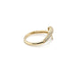 Ring 585/-Gold Schlangendesign