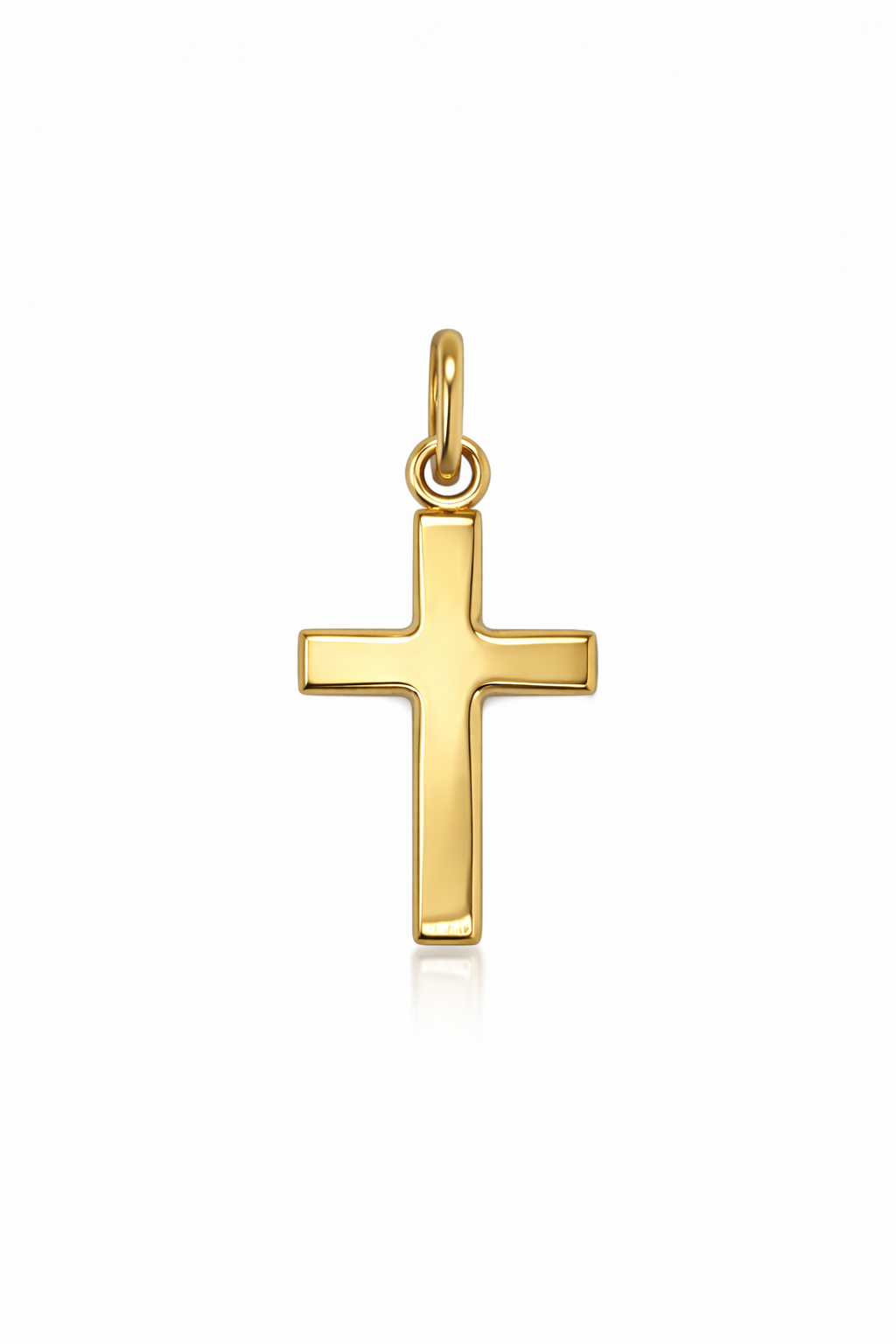 585 Gelbgold Kreuzanhänger