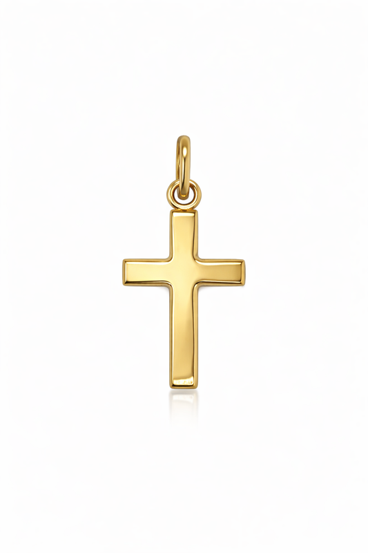 585 Gelbgold Kreuzanhänger
