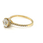 585/- Gelbgold Ring