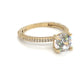Ring 585/-Gelbgold Zirkonia