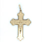 585/- Gelbgold Kreuzanhänger