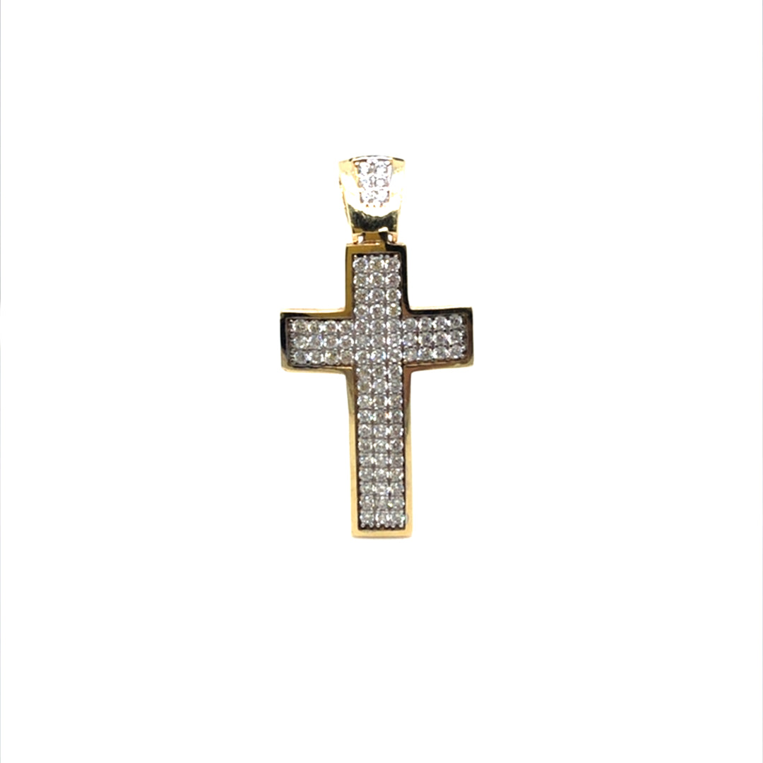 585/- Gold Kreuz