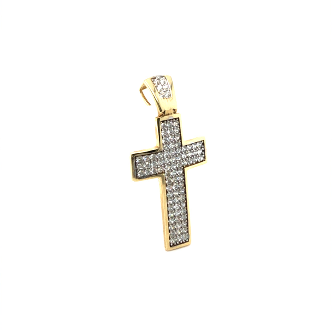 585/- Gold Kreuz