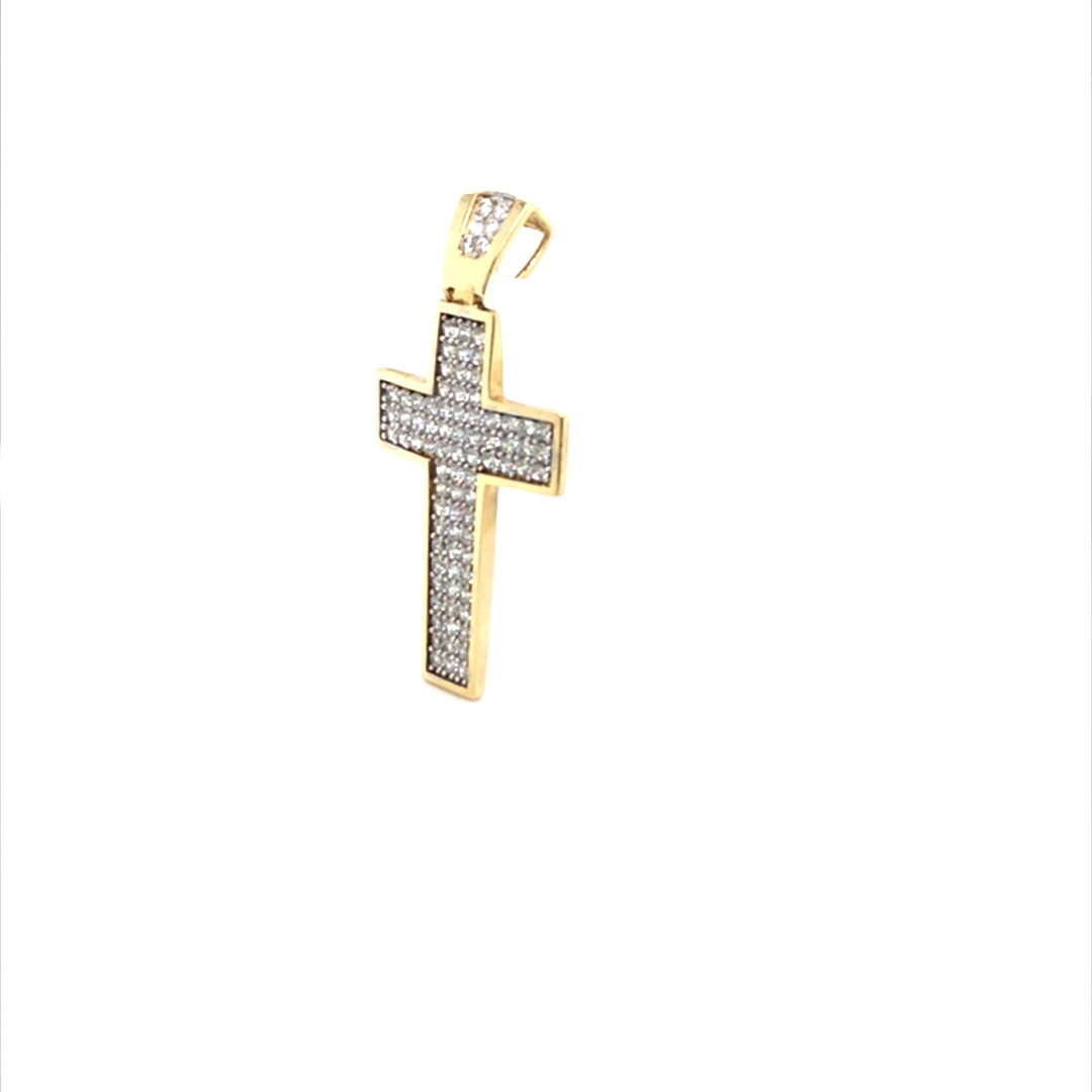 585/- Gold Kreuz