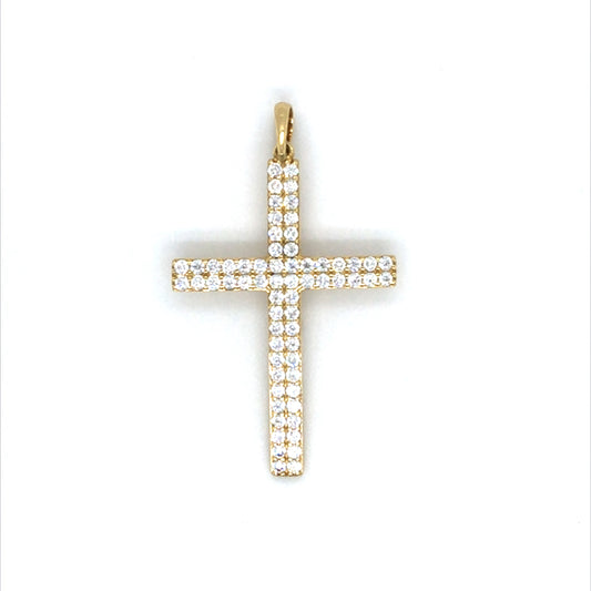 585/- Gelbgold Kreuz