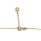 Kette 585/-Gold Infinity Zirkonia
