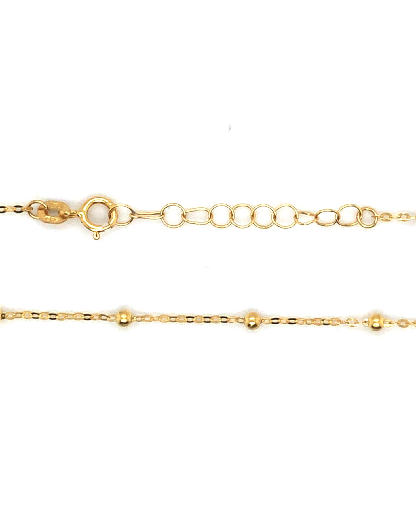 Armband 585/-Gold Kugelmuster