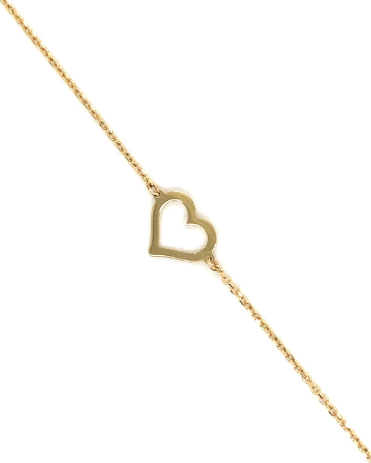 Herzarmband 585/-Gold