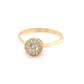 585/- Gelbgold Ring