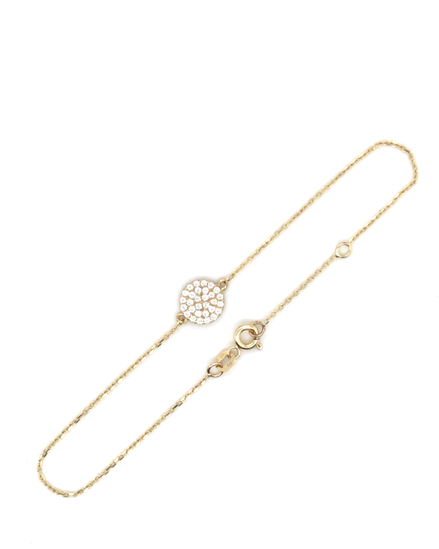 Armband 585/-Gelbgold